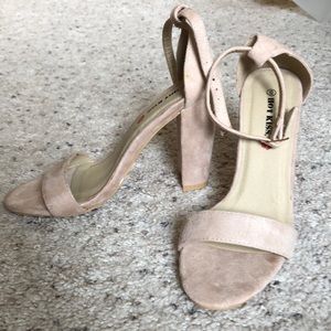 Nude/light blush Heels